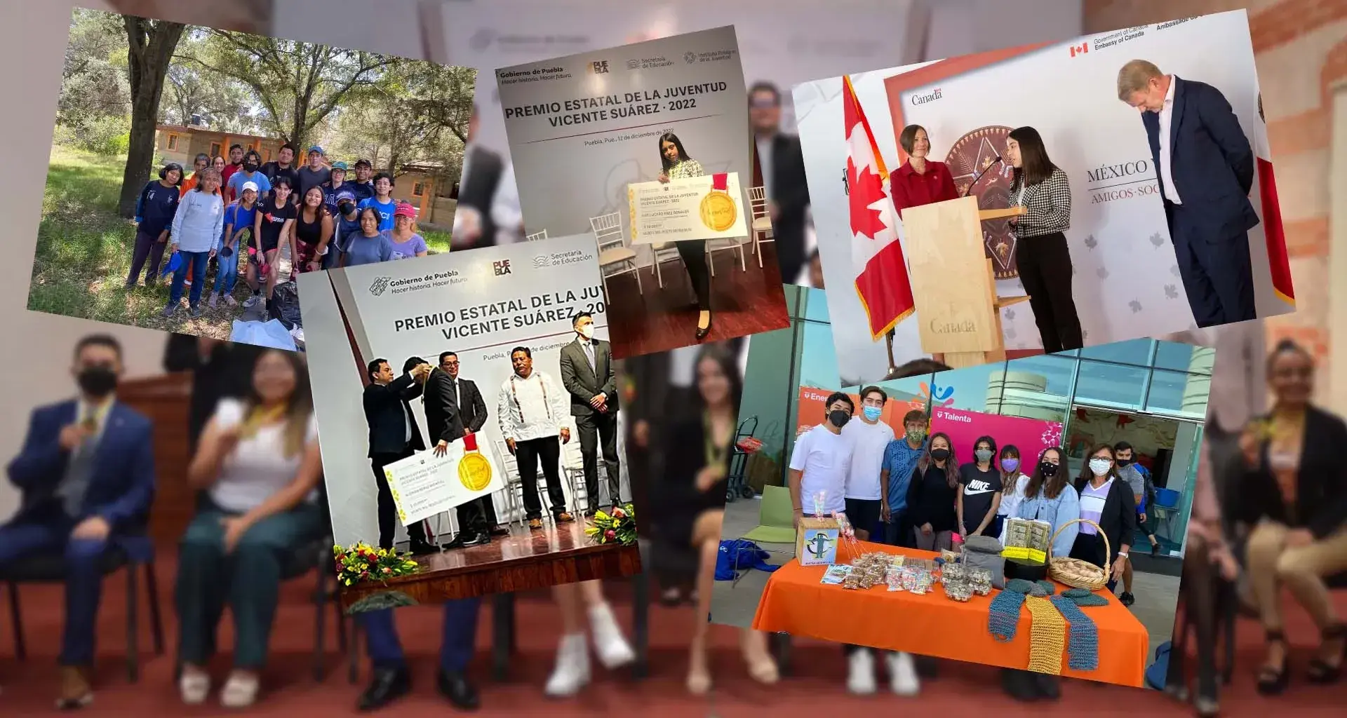 Lucero Páez y Alonso Pérez han invertido años en sus proyectos para lograr el Premio Estatal de la Juventud de Puebla 2022