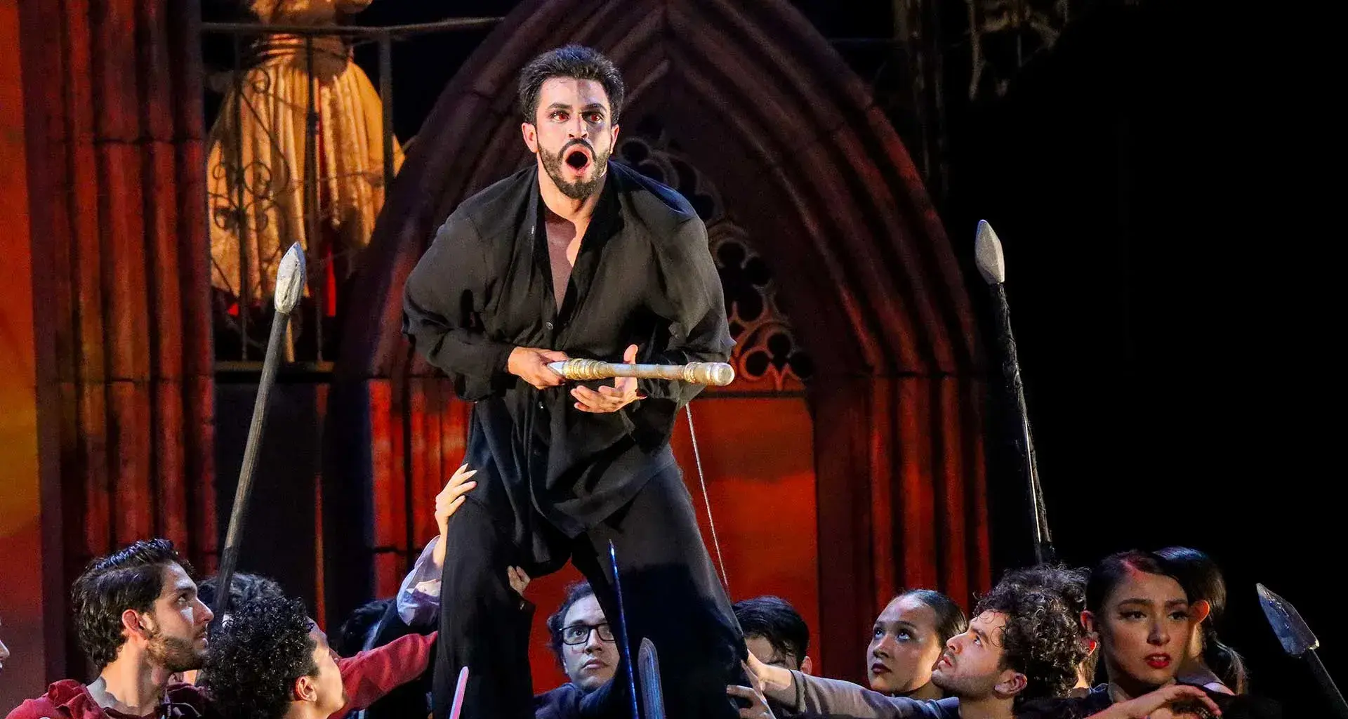Puesta en escena de Drácula, arte y Cultura Tecnológico de Monterrey, campus Monterrey