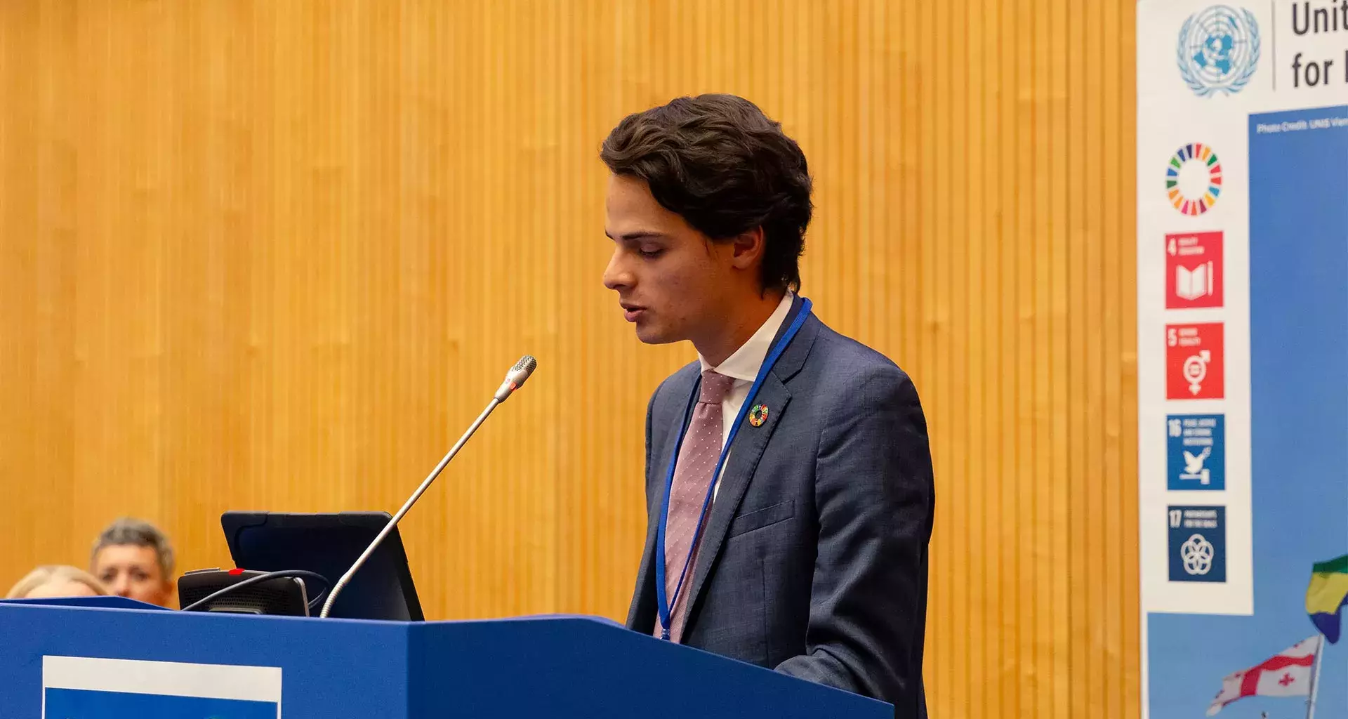 Representará a México como delegado juvenil ante la ONU