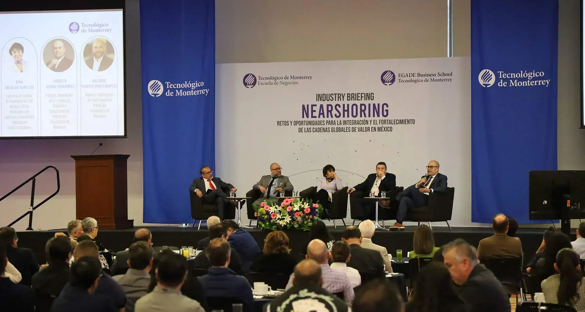 Nearshoring y sus factores clave fueron analizados por especialistas en el Tec Guadalajara. 