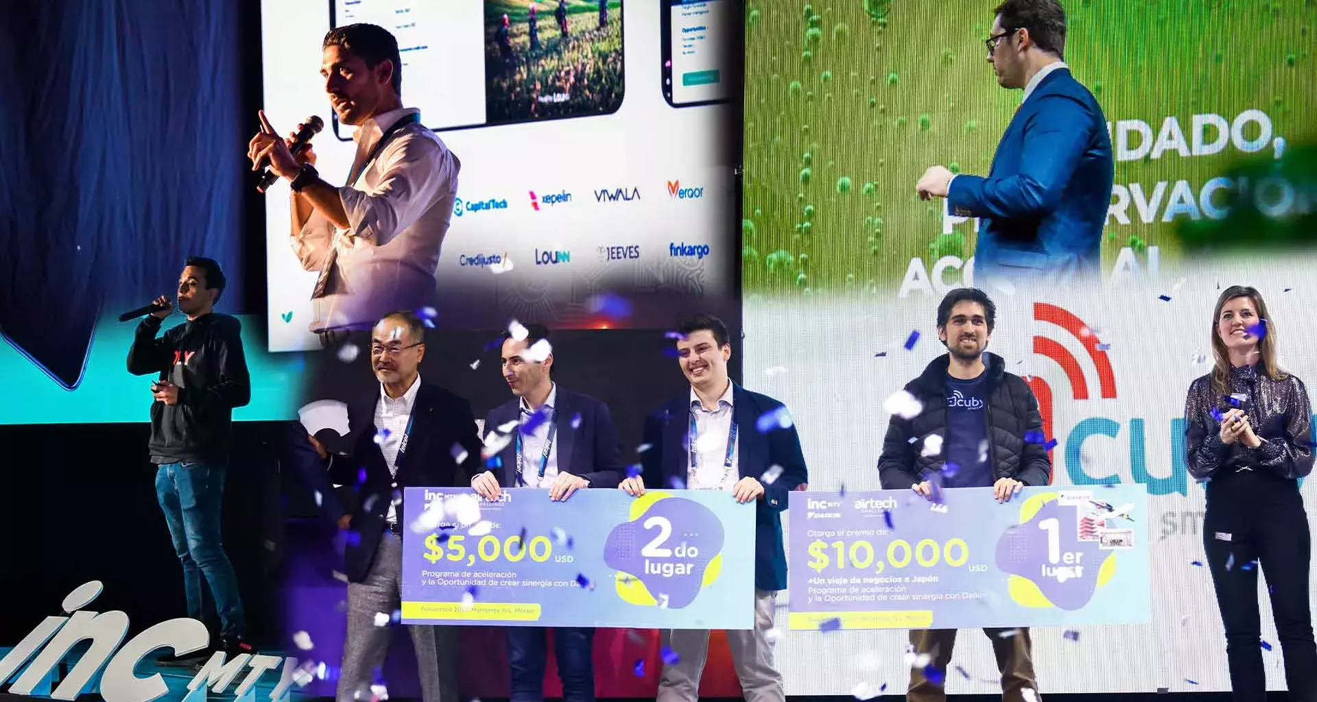 Estas fueron las startups ganadoras en las competencias de incMTY 2023