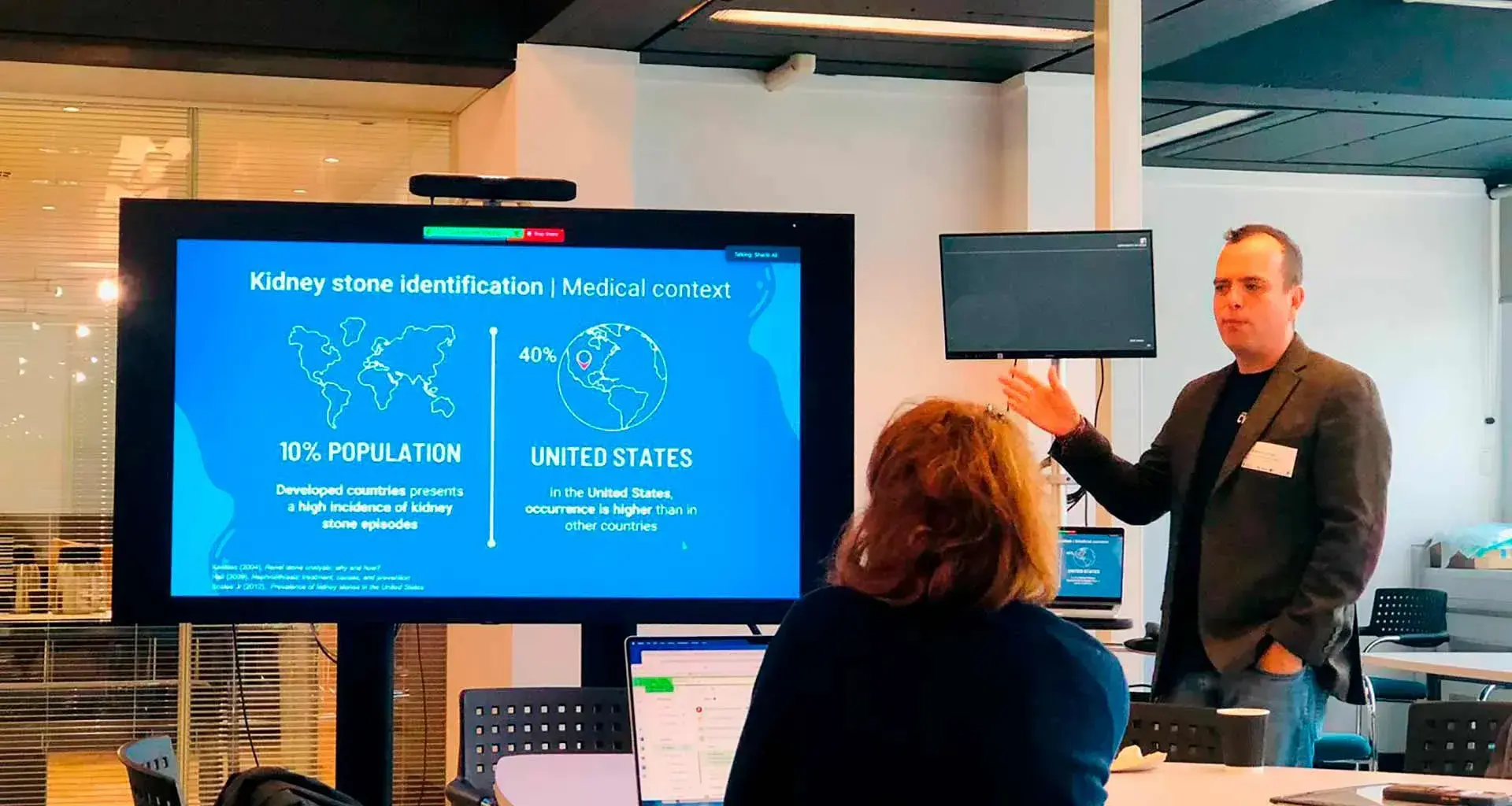 Inteligencia artificial y salud fue el tema principal de la vinculación entre el Hub de IA del Tec y la Universidad de Leeds. 