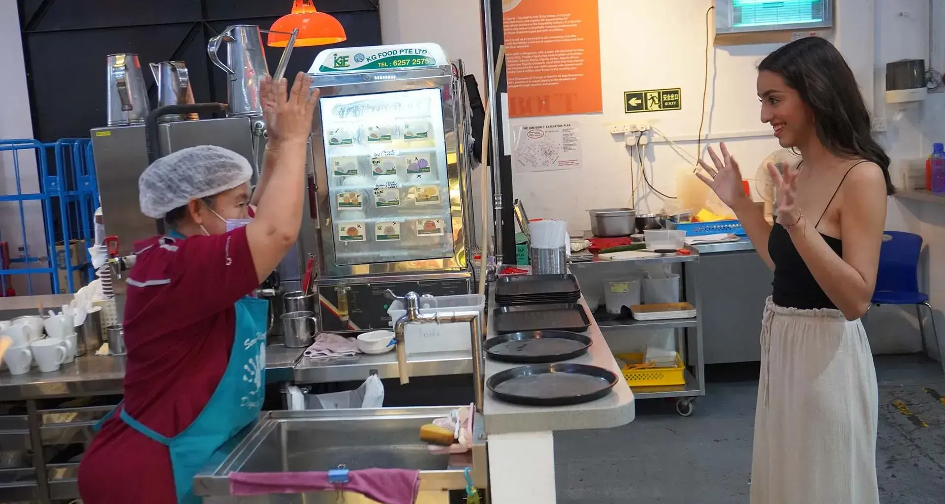 Fernanda en Dignity Kitchen