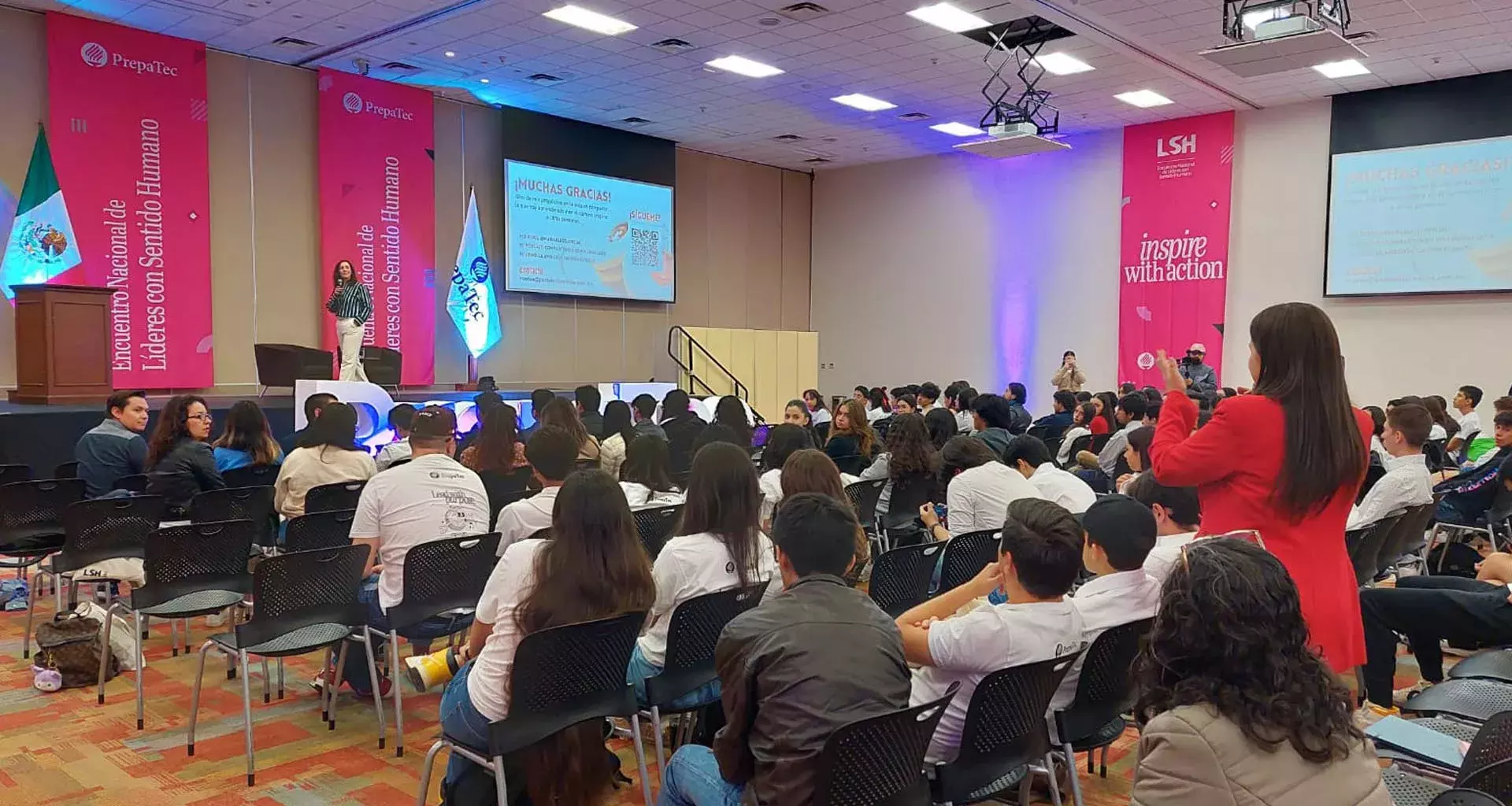 PrepaTec Obregón presentó su proyecto Ruta Arcoiris en Encuentro Nacional de Líderes con Sentido Humano