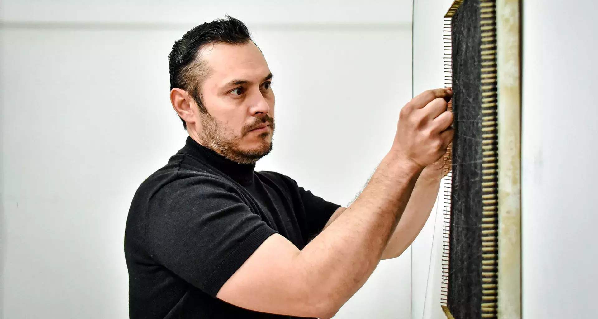 Woven art: Tec employee amazes people with his string pictures