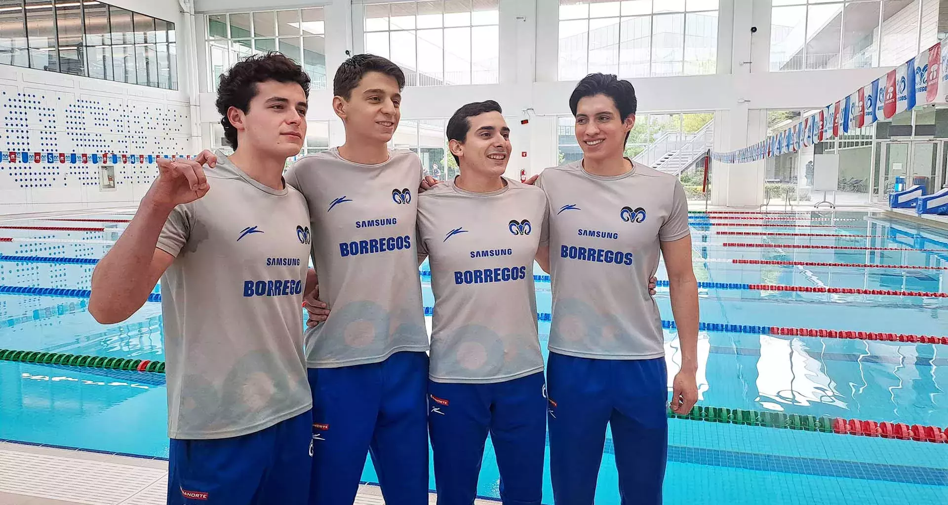 Trabajo en equipo: clave para conseguir récord mexicano de natación