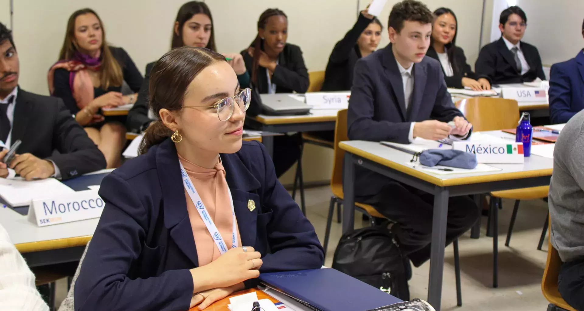 Delegación de Saltillo en simulación de la ONU en Madrid