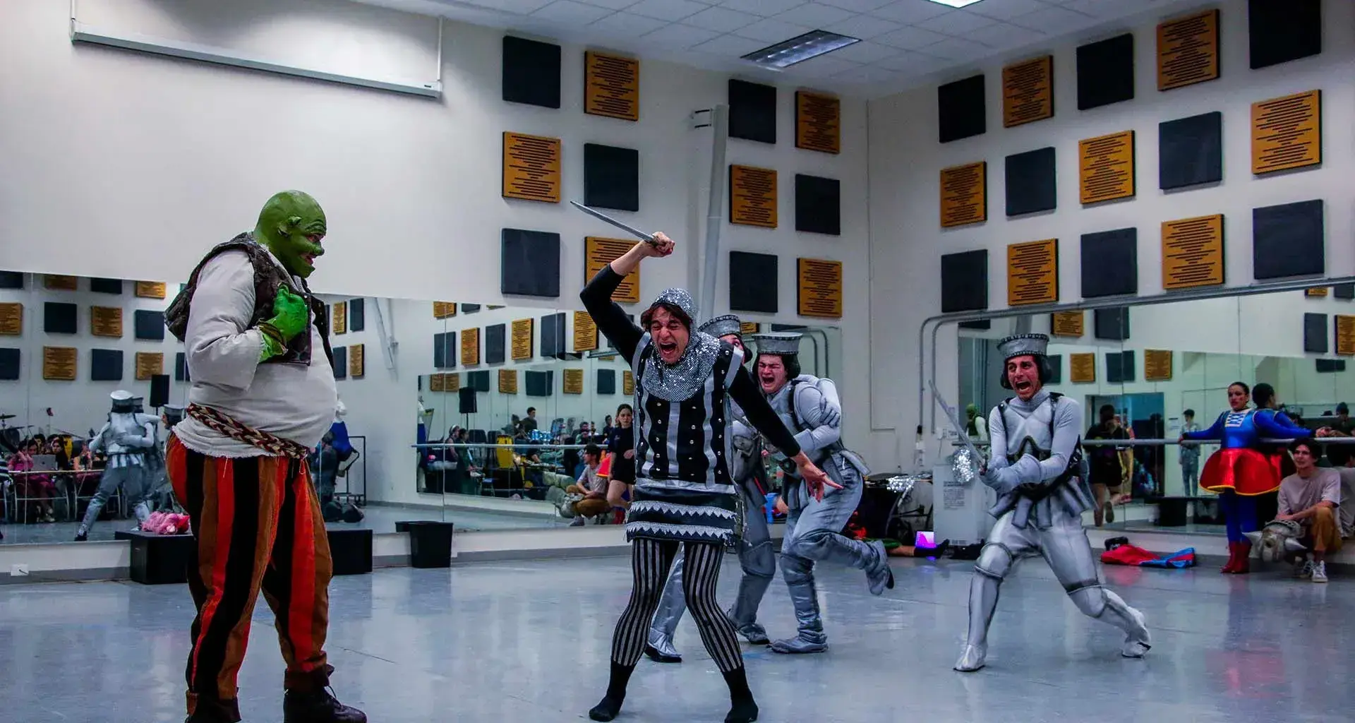 Shrek, el musical, presentado en el Tec Guadalajara.