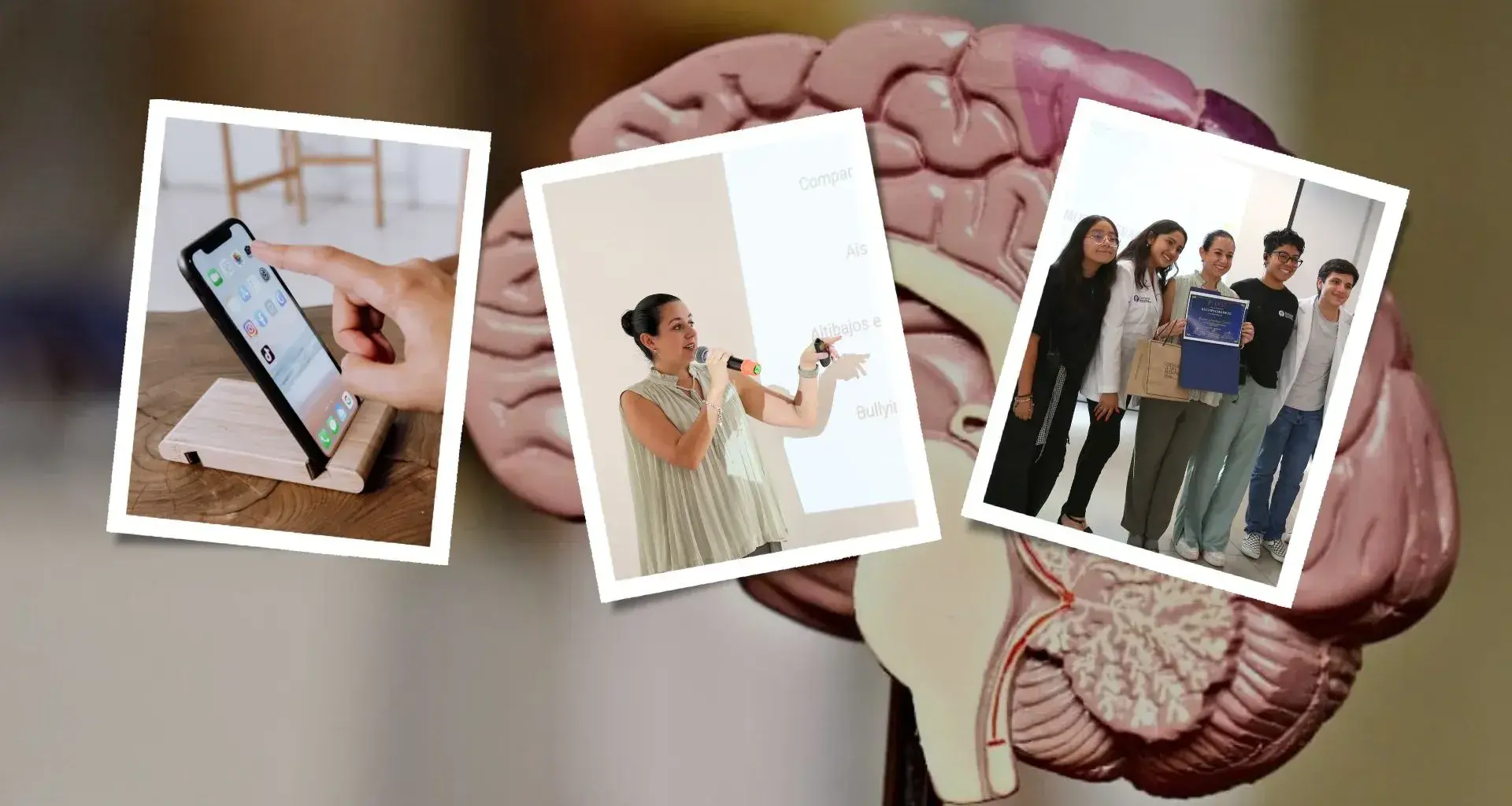 Psicóloga charla con Alumnos Tec acerca de salud mental