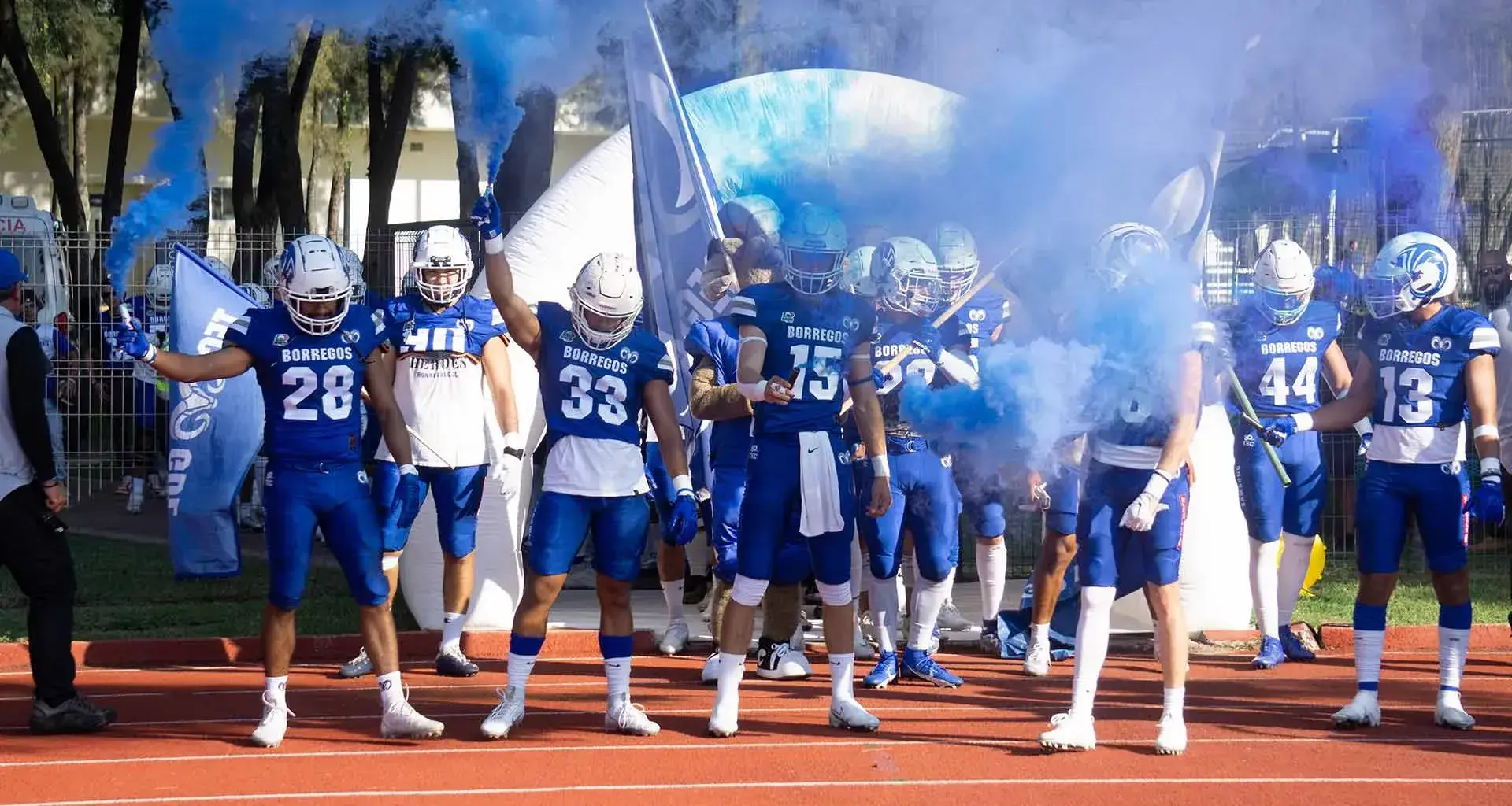 Presentación futbol americano ONEFA, equipo del Tec Guadalajara.