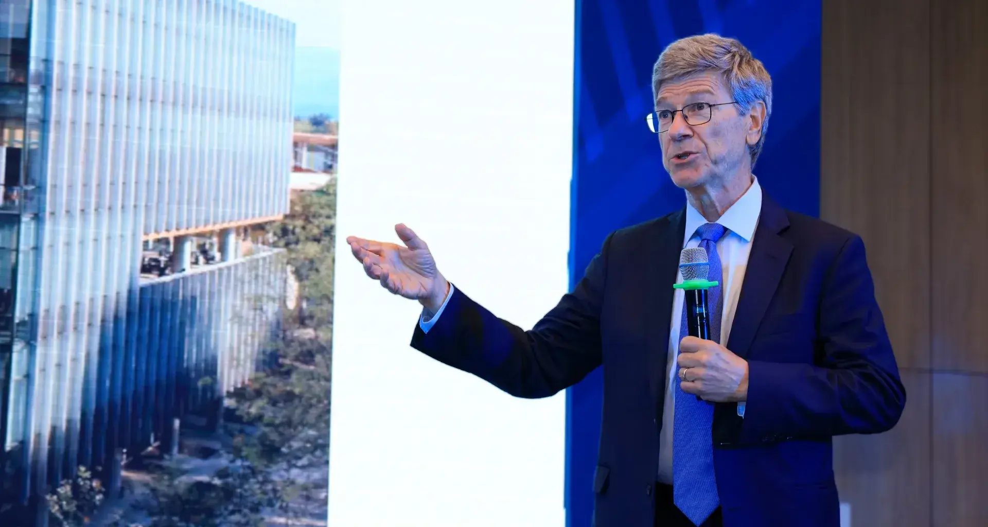 Jeffrey Sachs en Tec Ciudad de México