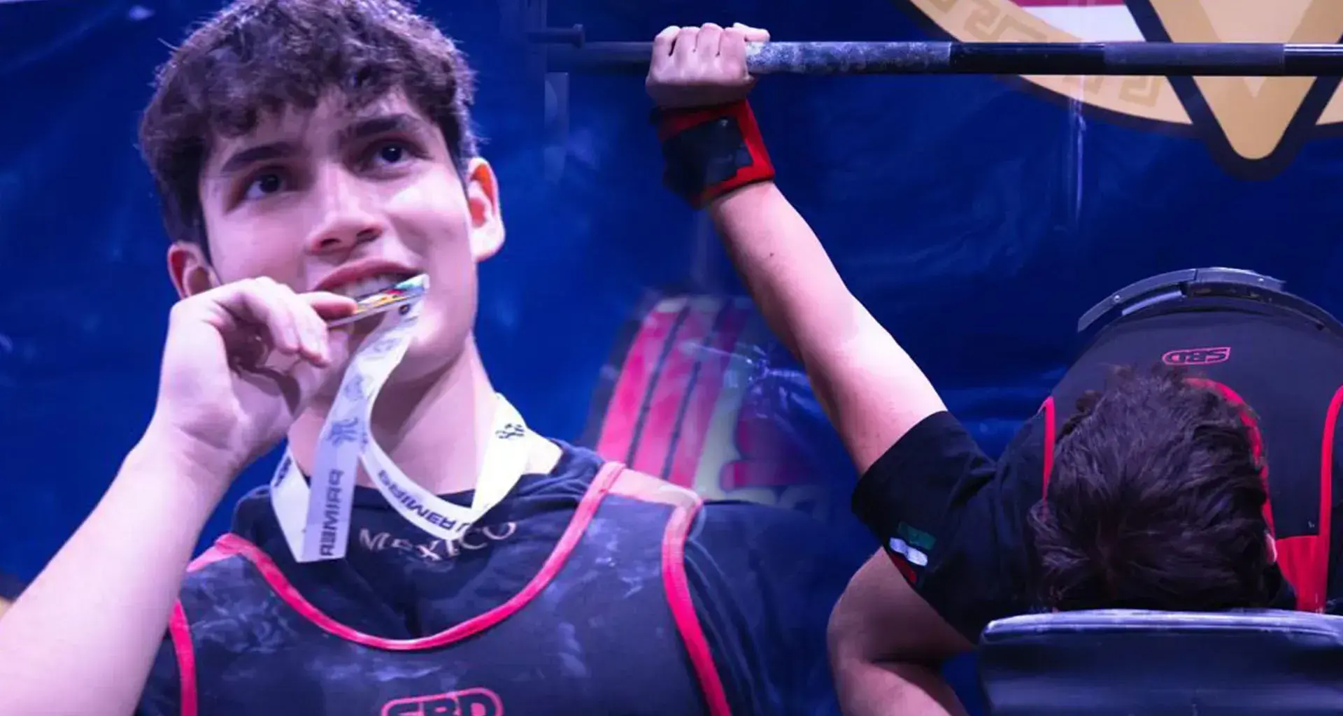 Demián Moreno, alumno de PrepaTec Esmeralda, batió 2 récords nacionales en powerlifting.