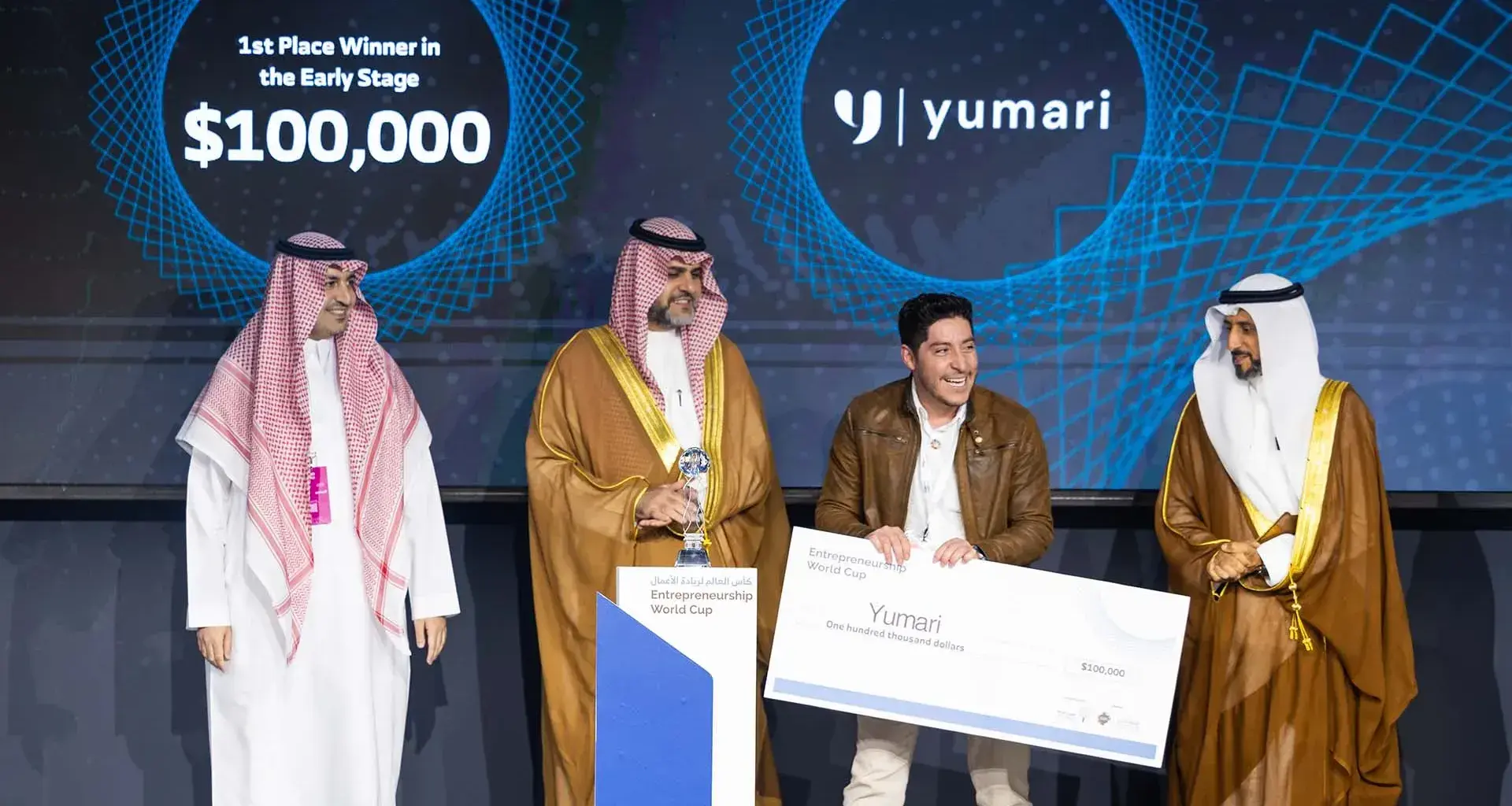 Yumari gana mundial de emprendimiento