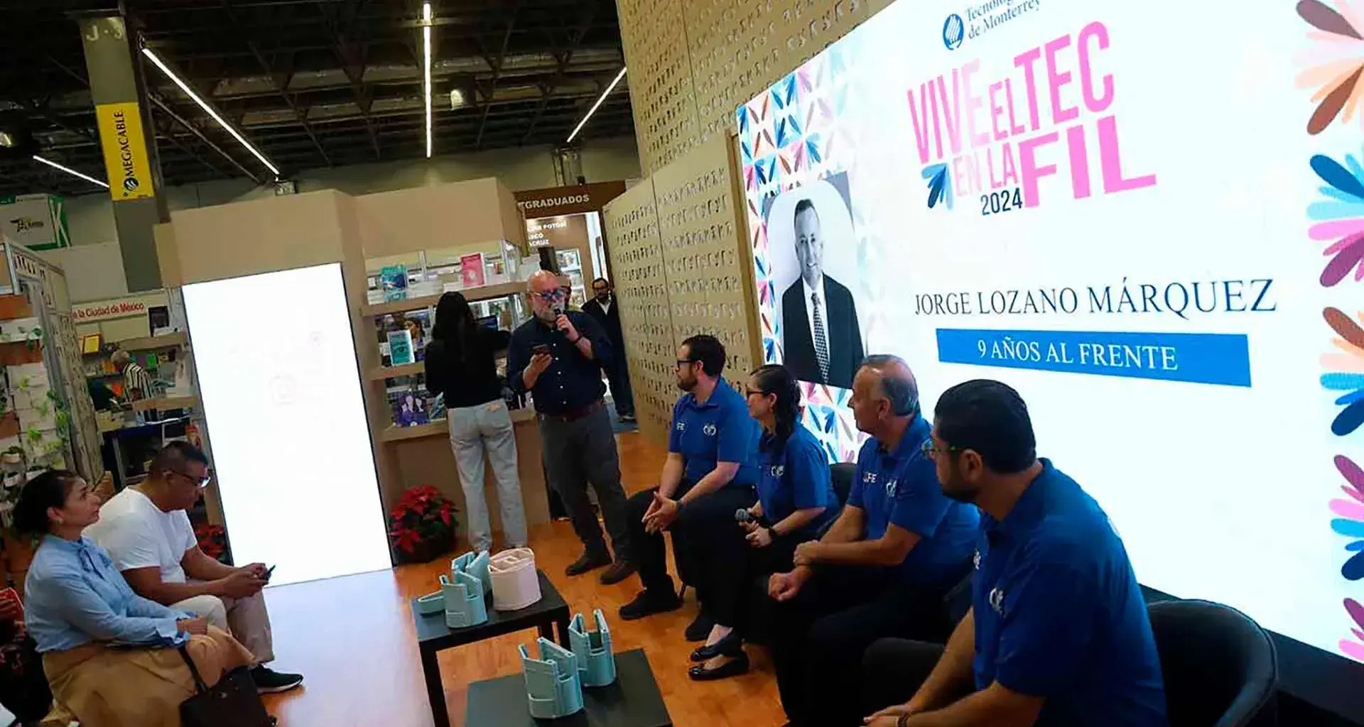 FIL Guadalajara, espacio del Tec en la feria de libro.