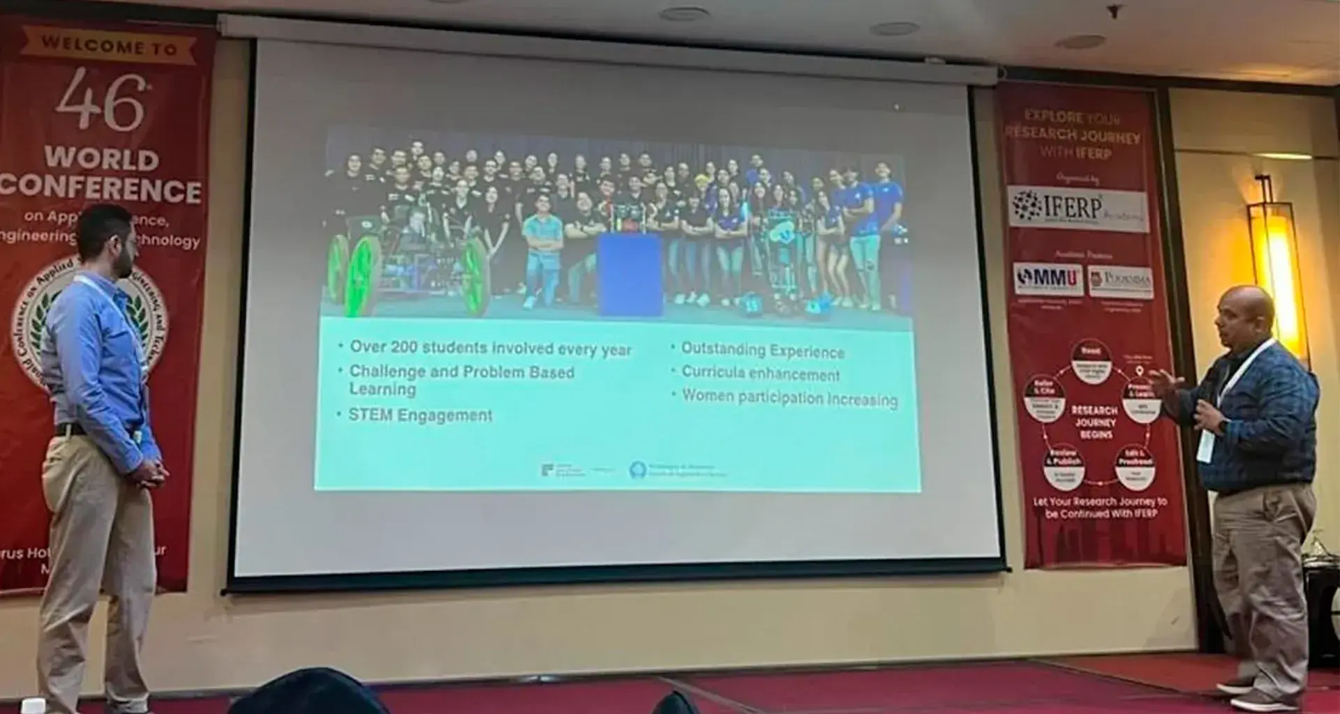 Docentes del Tecnológico de Monterrey, campus Cuernavaca, se llevan premios internacionales por sus proyectos educativos innovadores en una conferencia global celebrada en Kuala Lumpur, Malasia.