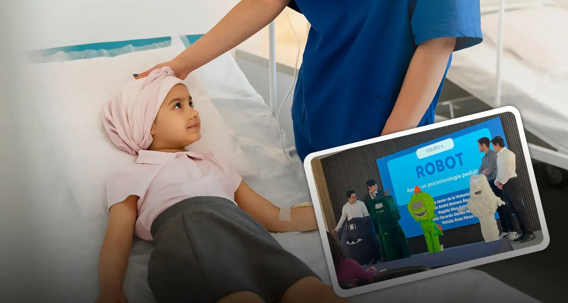 Robots de apoyo emocional para pacientes de oncología