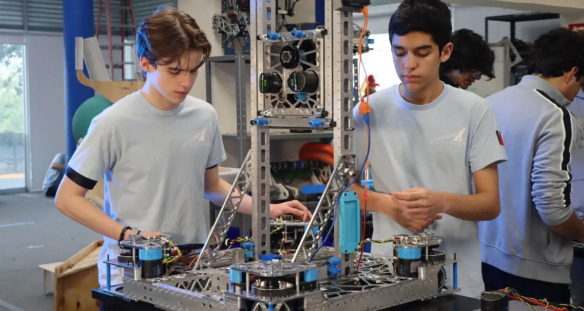 Cyberius, equipo de robótica de PrepaTec Santa Catarina.