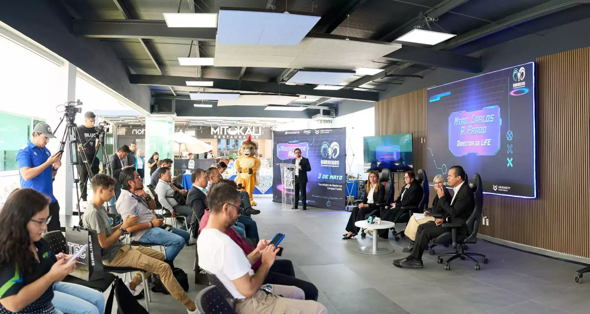 Tec de Monterrey en Puebla será la sede del evento Borregos Gaming Experience
