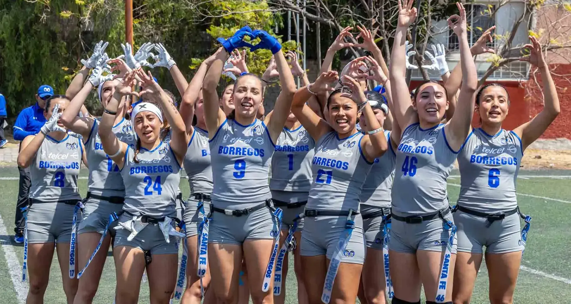 Tec CSF, two-time flag football champions from CONADEIP