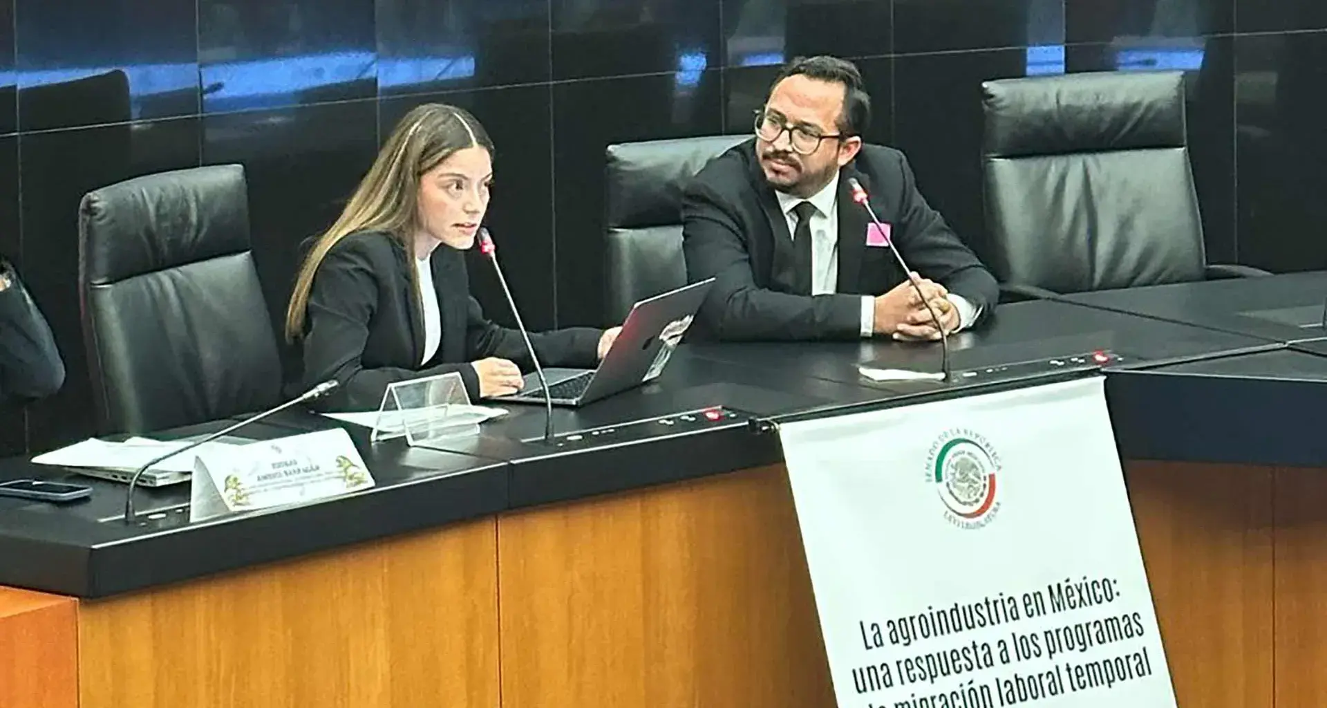 Clínica Nansen del Tec Guadalajara en senado presenta propuesta de migracion laboral.