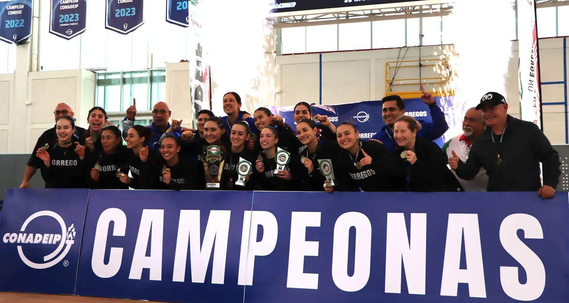 ¡Campeonas en casa! Gana Borregos Mty femenil de voleibol final four
