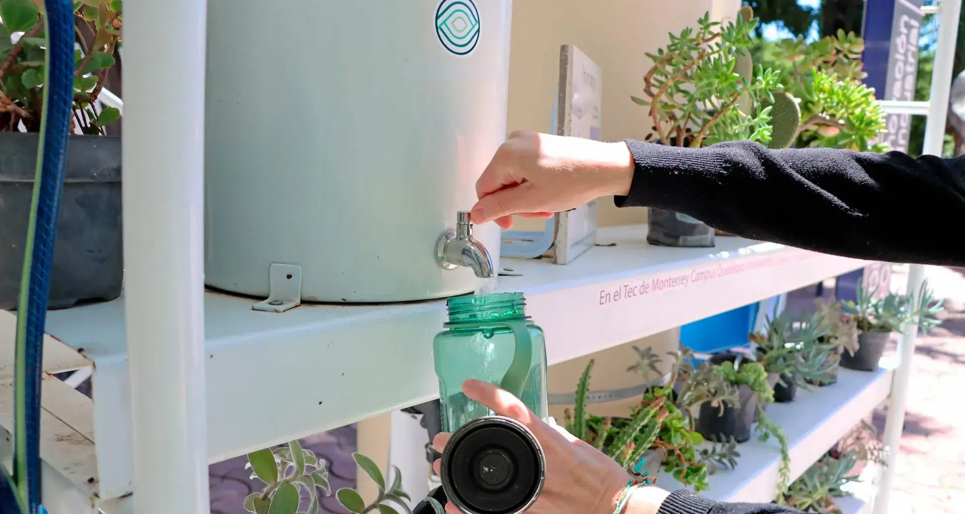 Profesores del Tec en Querétaro implementan un sistema de captación de agua de lluvia