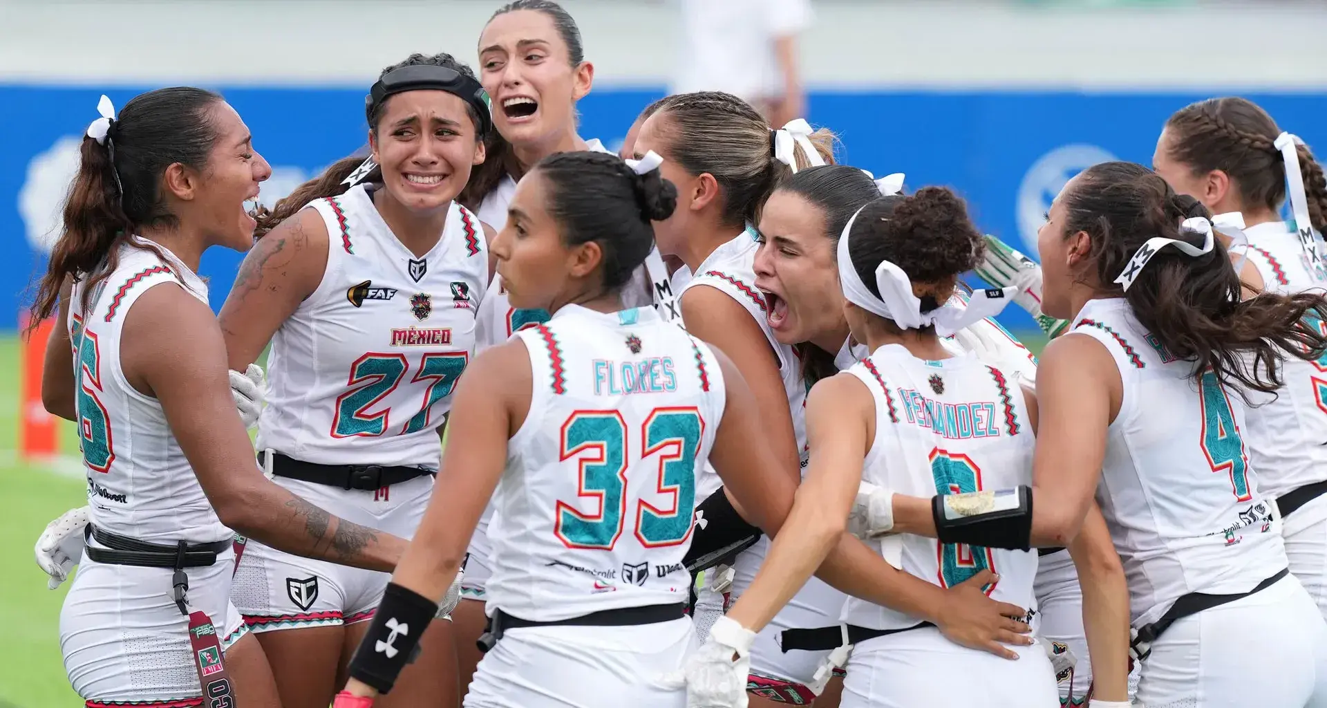 Ellas son las 5 jugadoras Tec campeonas del mundo en flag football