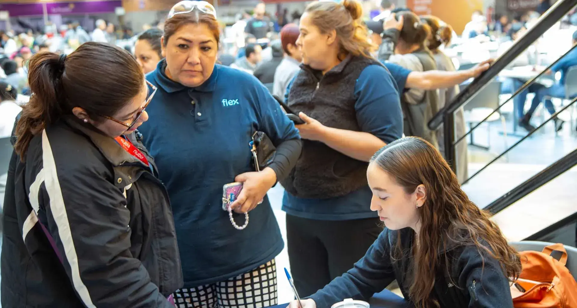 Prevención oftalmológica en Flex, campaña para colaboradores realizada por estudiantes del Tec Guadalajara. 