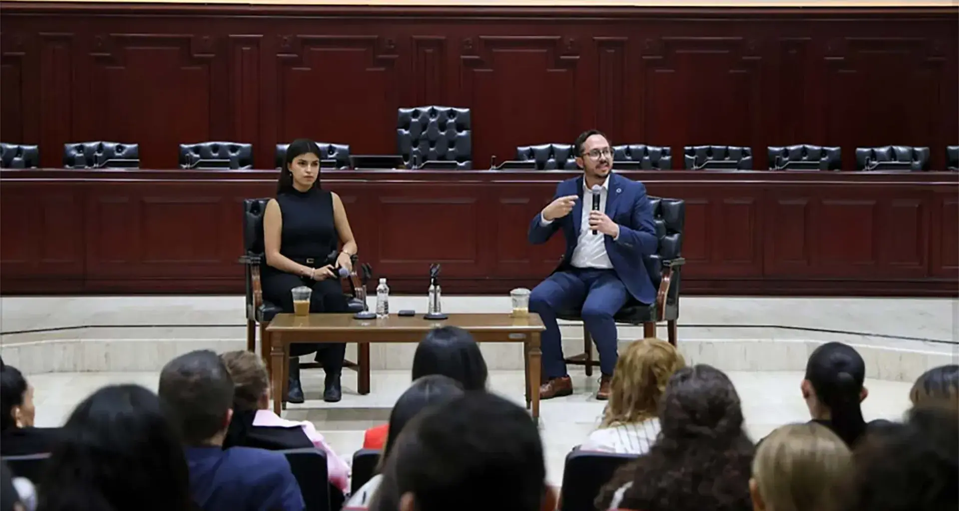 Capacitacion a funcionarios del Poder Judicial, por parte de la Clínica Nansen del Tec Guadalajara.