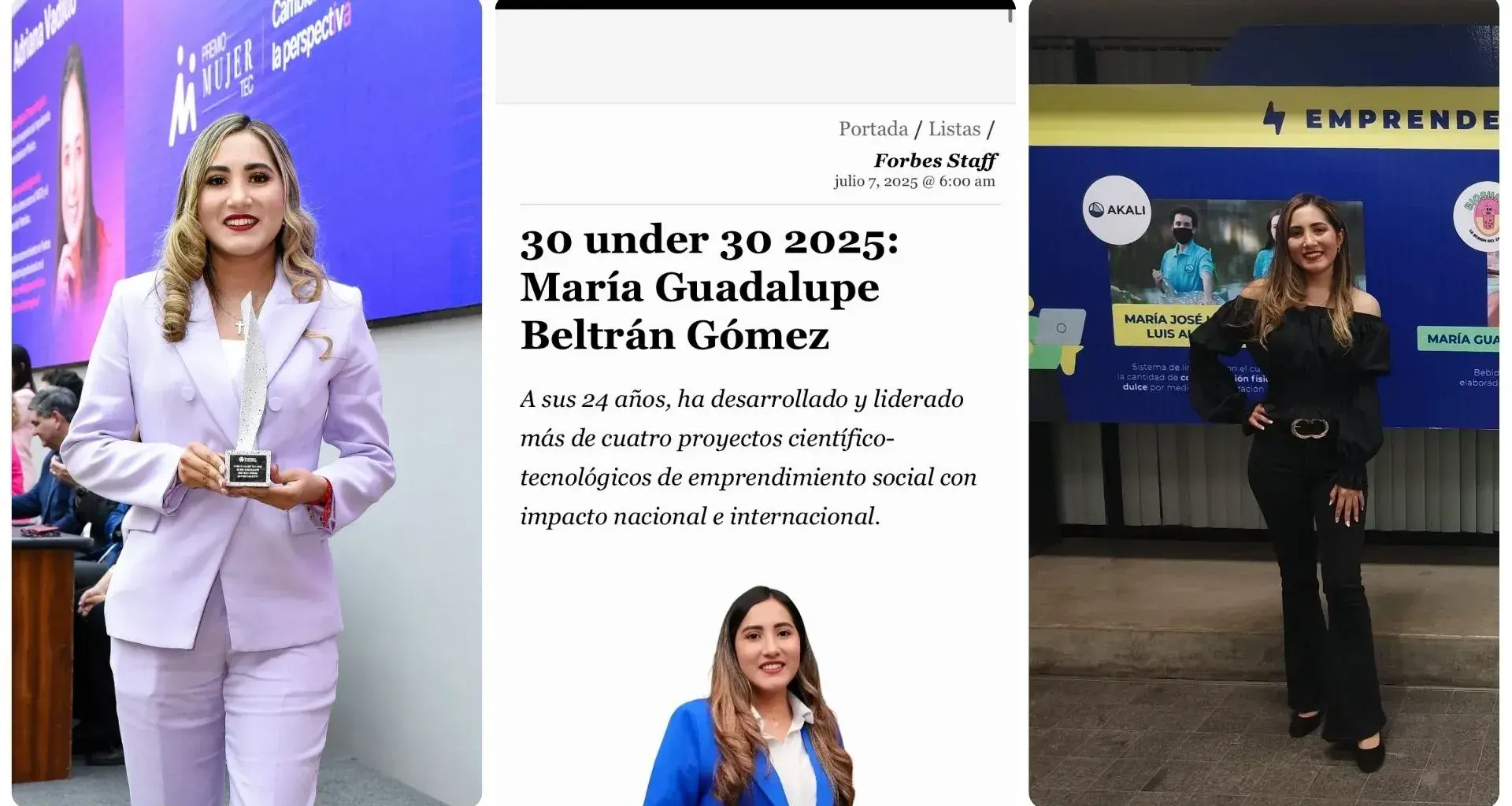 guadalupe en revista forbes 30 unver 30