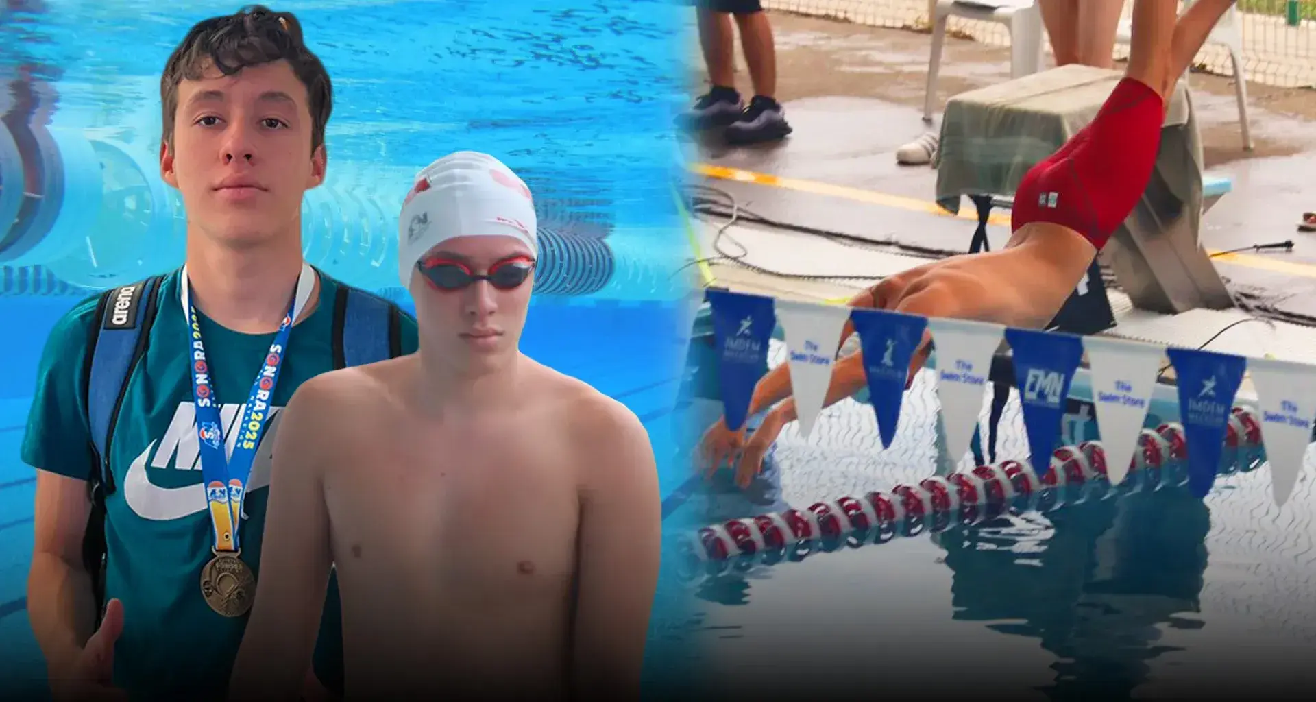 Miguel Arellano es primer lugar en natación a nivel estatal en Sonora