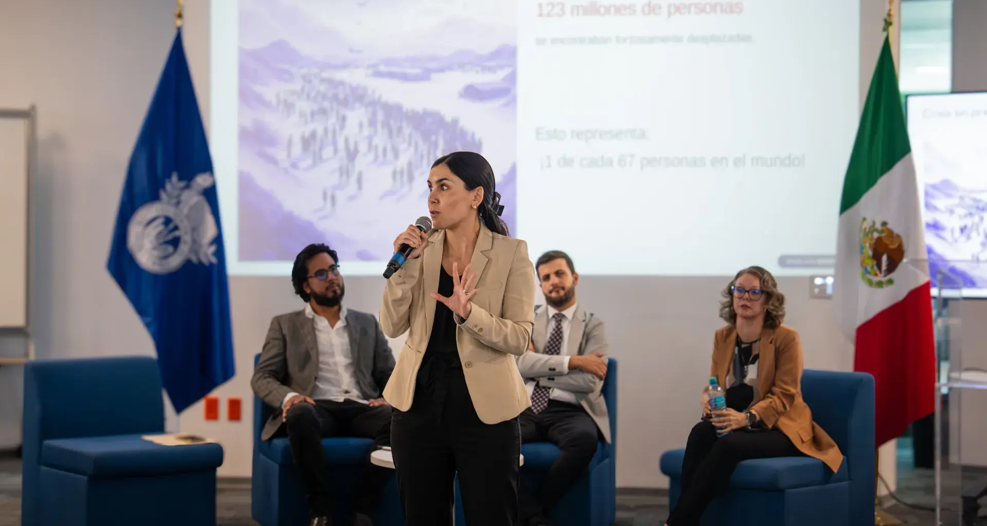 80 años ONU: la doctora Maricarmen Peloche analiza la crisis de refugiados y desplazamiento forzada