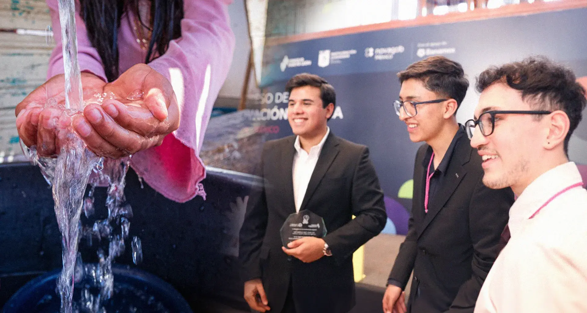 Estudiantes del Tec CCM presentan Voluntagua, proyecto para reducir el consumo de agua en Nuevo León.