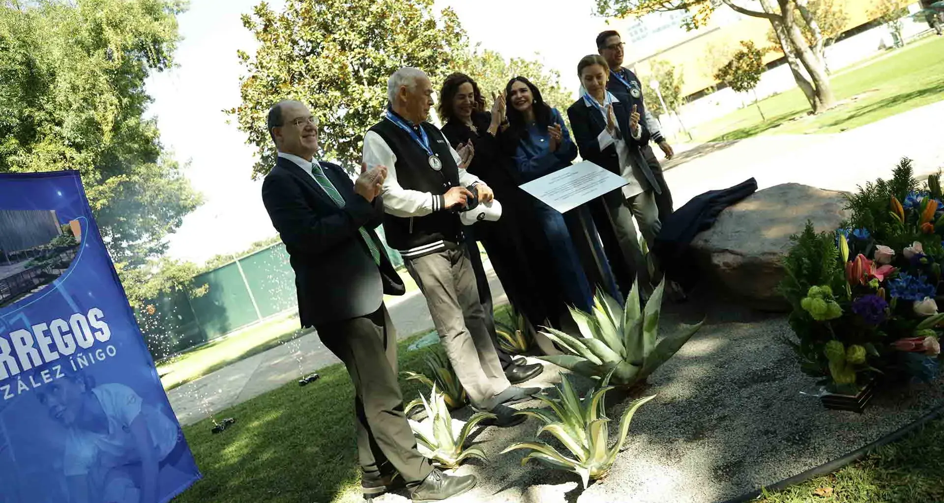 Primera piedra Arena Borregos en el Tec Guadalajara.