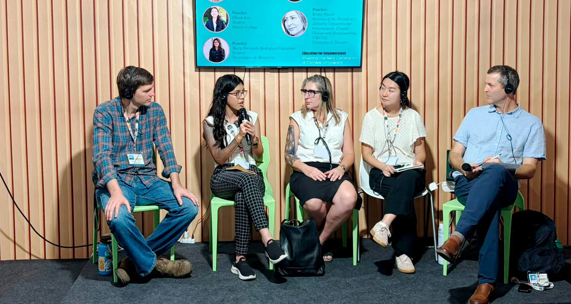 COP30, María Fernanda Rodríguez, Tec de Monterrey.