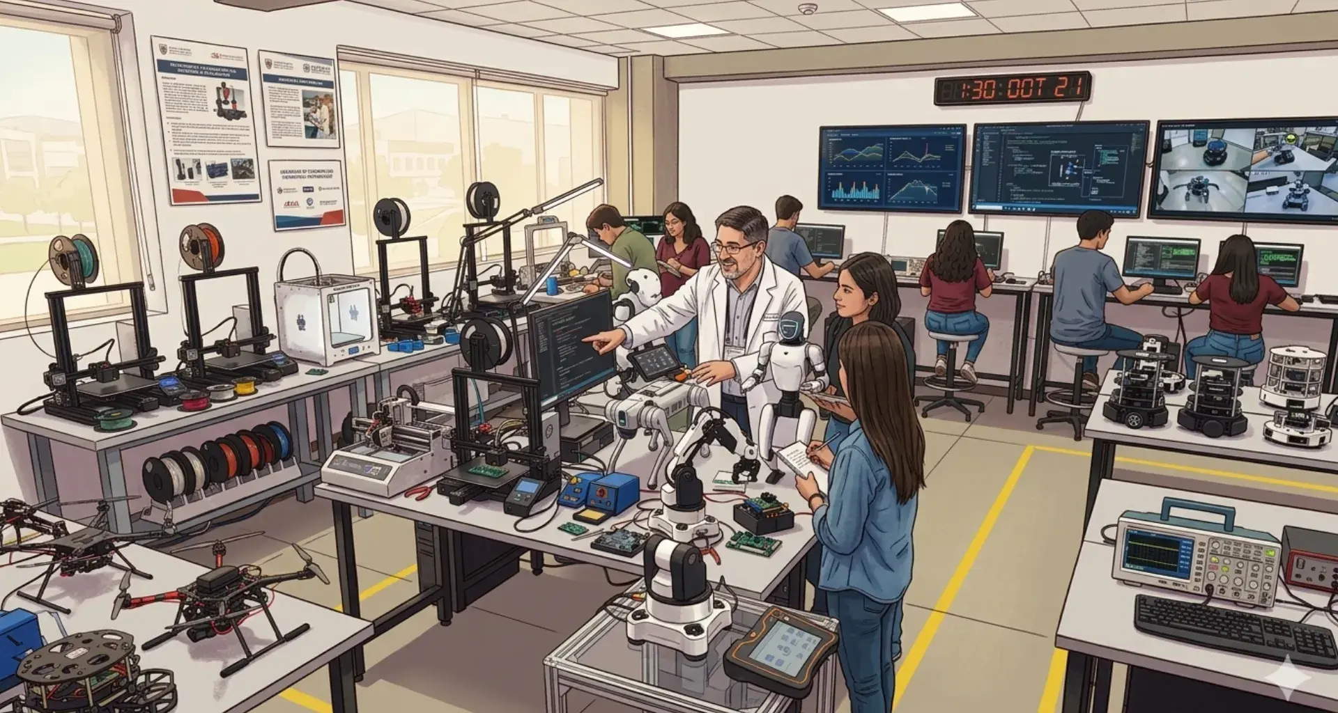 Profesor Tec participa en el liderazgo de simposio global de robótica 