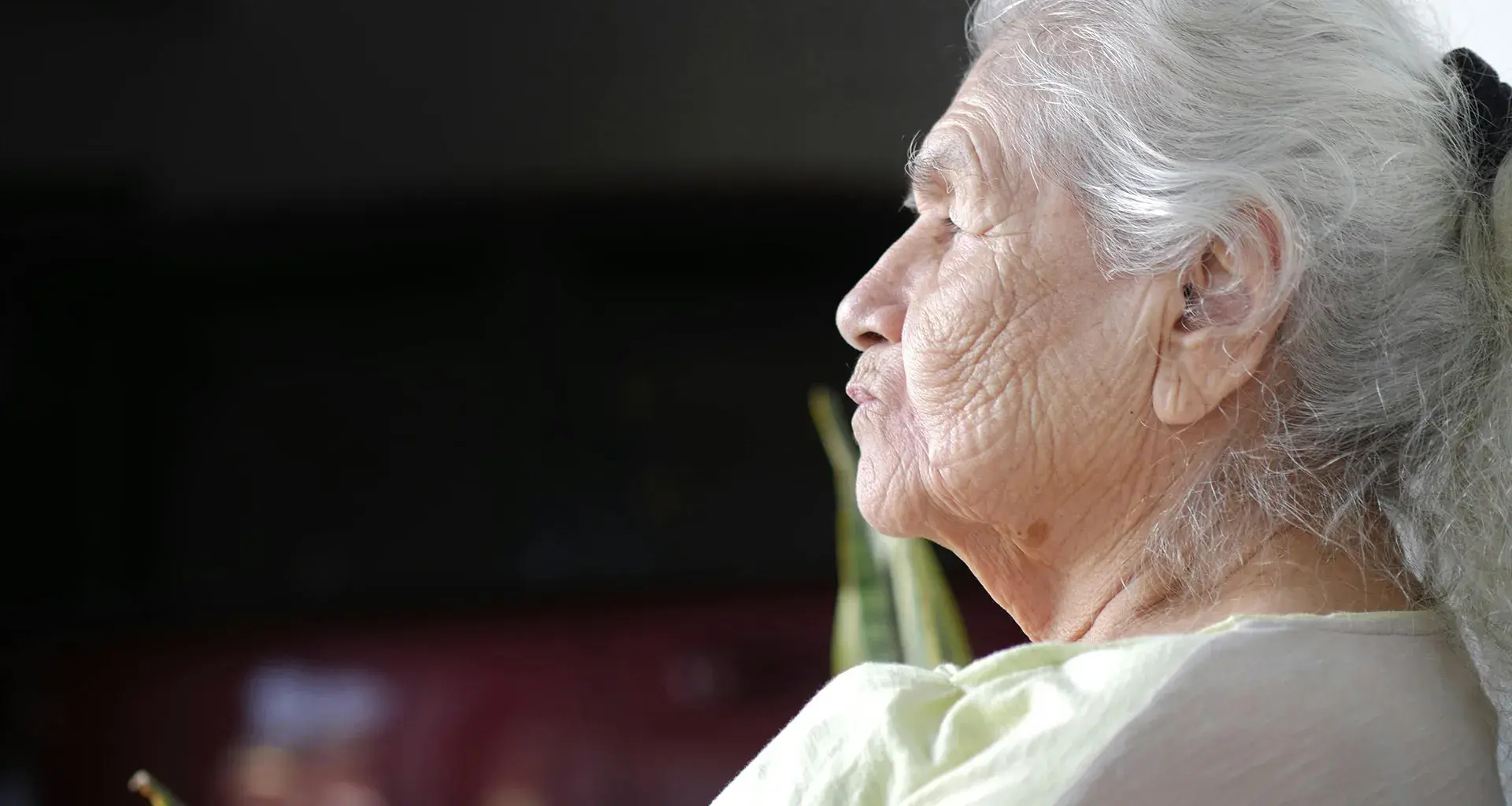 Mujer de la tercera edad