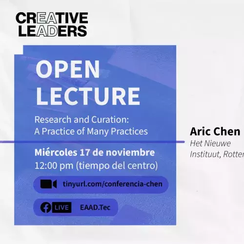 Conferencia Aric Chen: Open Lecture