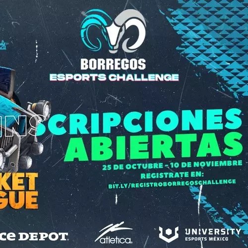 Convocatoria Borregos Esports Challenge