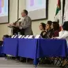 Varios alumnos de diversas instituciones en niveles de secundaria y preparatoria ejercitaron sus habilidades de expresión verbal en la vigésimo quinta edición de TECMUN Jr., llevada a cabo en Tec Estado de México.