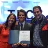 Alumno reconocido con la Beca al Talento Académico