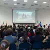 Alumnos de PrepaTec Presentando el MUN