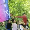 alumnos en la sima de las cotorras