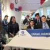 alumnos en sus presentaciones