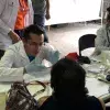 estudiantes en brigada médica