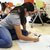 Alumna del Tecnológico de Monterrey campus Tampico trabajando durante la Semana Tec
