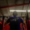 Memo entrenando 