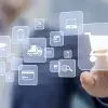 Iconos que representan los negocios en línea
