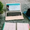 Profesor Martín Díaz en clase virtual