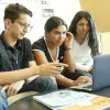 Estudiantes de PrepaTec preparándose para participar en el NMUN 2019 